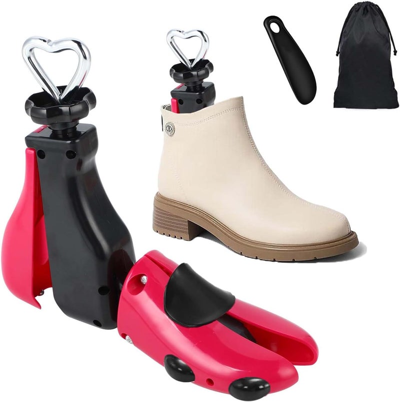 Halcent Shoe Stretcher Men Women Boot Stretcher, Plastic Shoe Tree Women Men Shoe Shaper Expander Shoe Width (Pack of 1) - Image 1